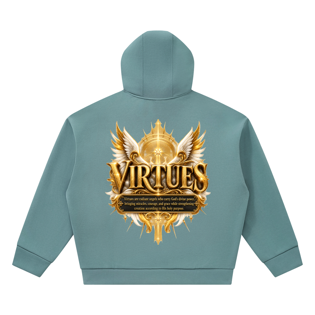 Jubilore "Virtues" Unisex Heavyweight Fleece Boxy Hoodie