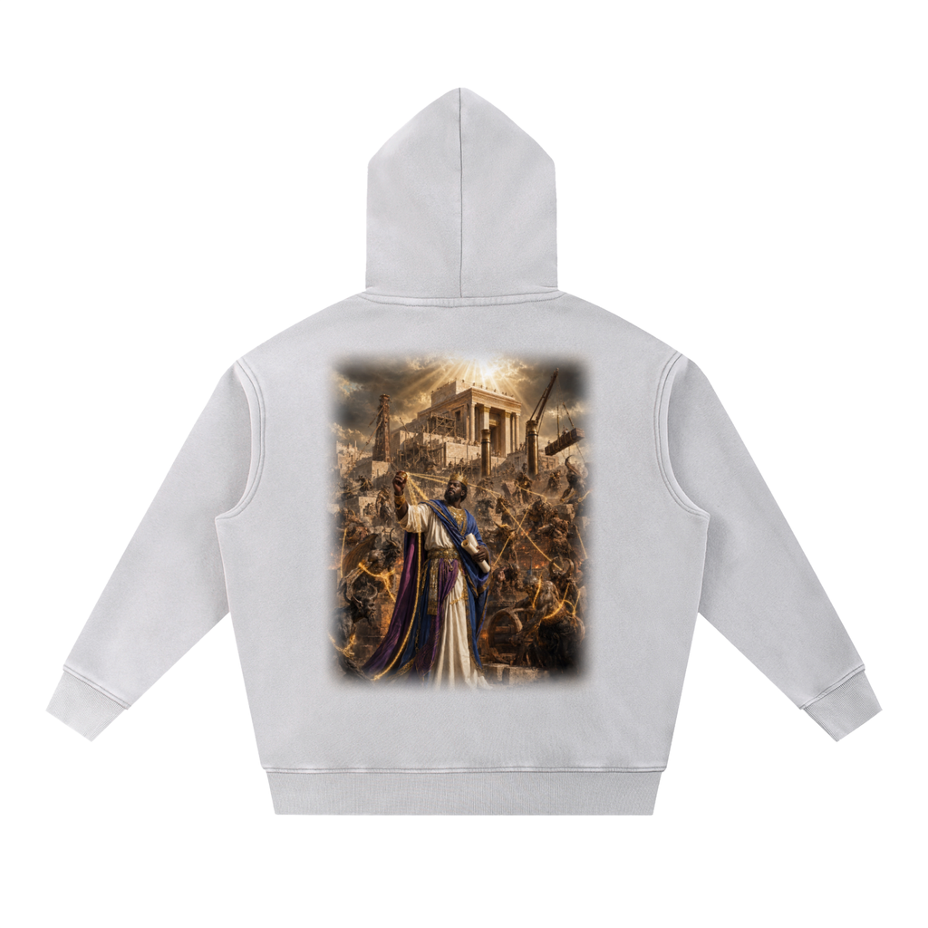 Jubilore "Solomon" Snow Wash Fleece Oversize Hoodie