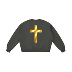 Jubilore "DVA" Unisex Boxy Vintage Washed Sweatshirt