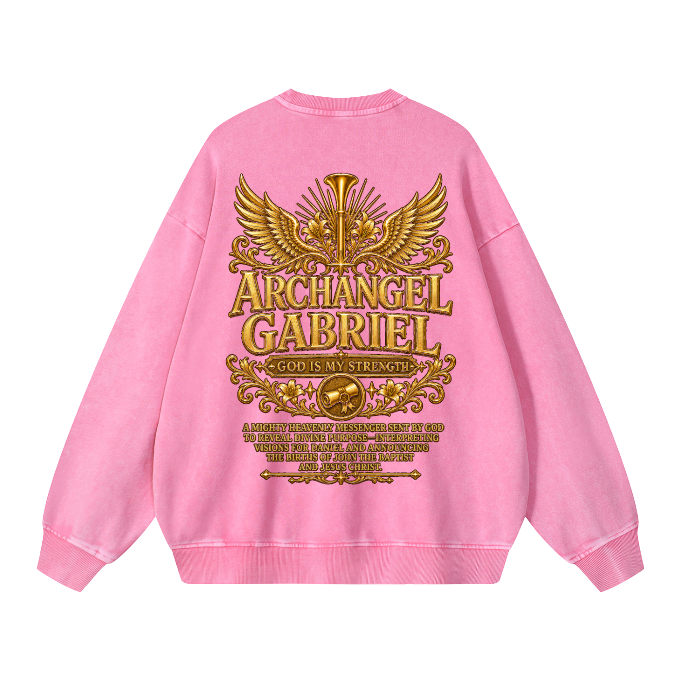 Jubilore "Gabriel" Snow Washed Oversized Sweatshirt