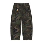 Jubilore Men’s Camo Barrel Leg Cargo Pants