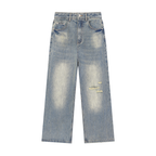 Jubilore Vintage Wash Distressed Denim Jeans