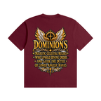 Jubilore "Dominions" Unisex Seamless Cotton T-Shirt