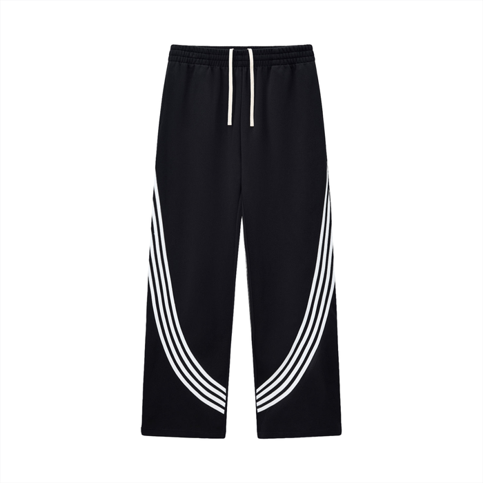 Jubilore Curved Stripe Straight Sweatpants