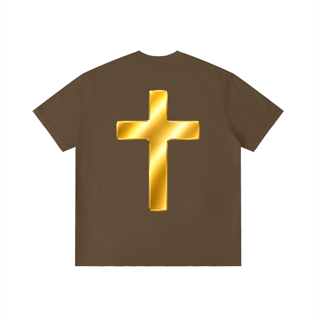Jubilore "Jesus Is LORD" Unisex Vintage Wash Distressed T-Shirt