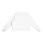 Jubiloré "JIK" Essential Fleece Mock-Neck Crew Sweatshirt