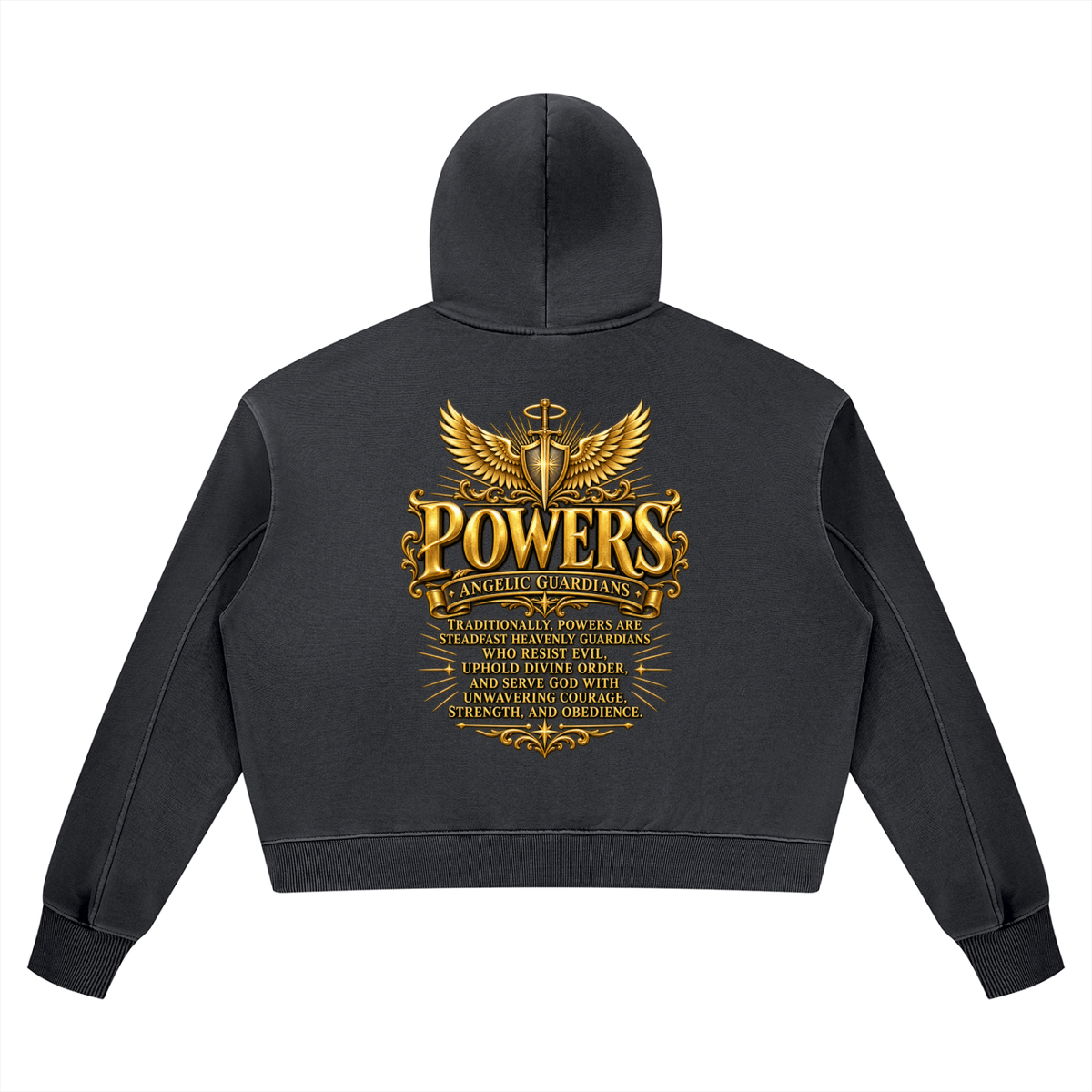 Jubiloré "Powers" Women’s Vintage Wash Heavyweight Hoodie