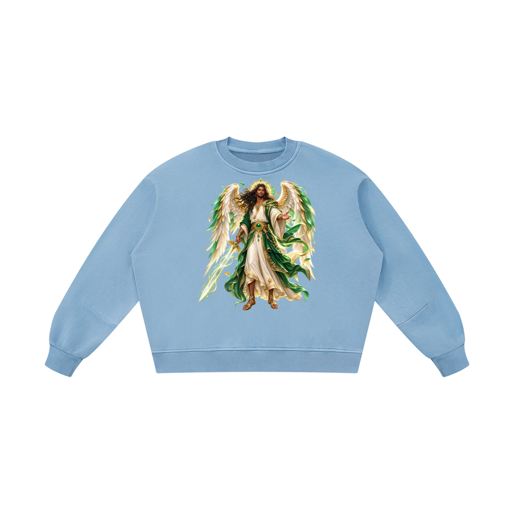 Jubilore "Raphael" Unisex Boxy Vintage Washed Sweatshirt