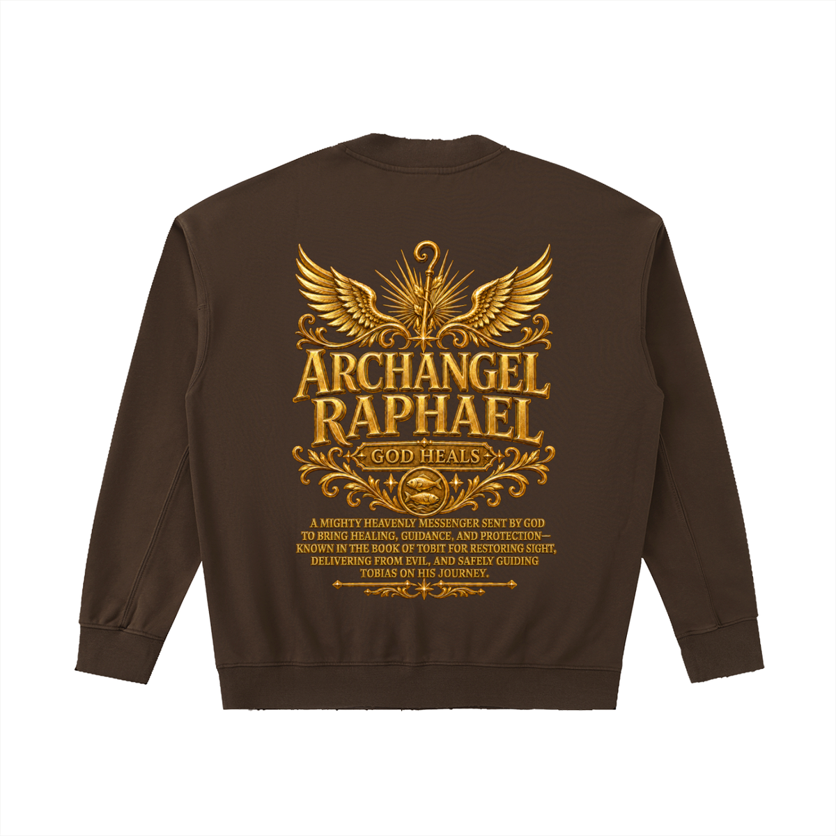 Jubilore "Raphael" Drop Shoulder Crewneck Sweatshirt