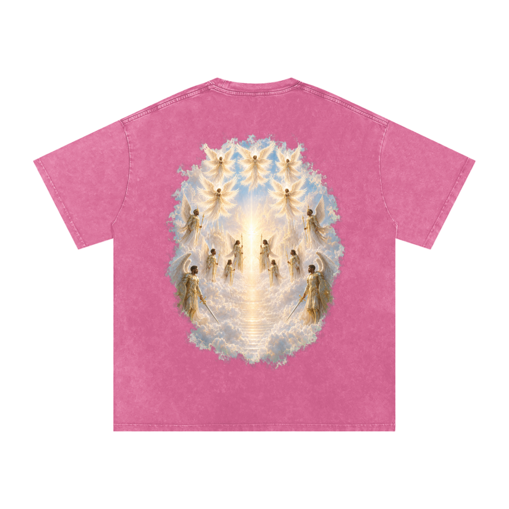 Jubilore Snow Washed Oversized Cotton T-Shirt