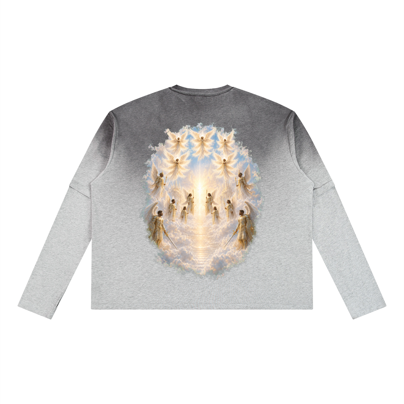 Jubilore Unisex Vintage Wash Layered T-Shirt