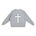 Jubilore Unisex Oversized V-Neck Sweatshirt