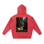 Jubilore "David" Snow Wash Fleece Oversize Hoodie