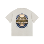 Jubilore "Christ Saves" Vintage Washed Oversized Cotton T-Shirt