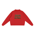 Jubiloré "JIK" Essential Fleece Mock-Neck Crew Sweatshirt