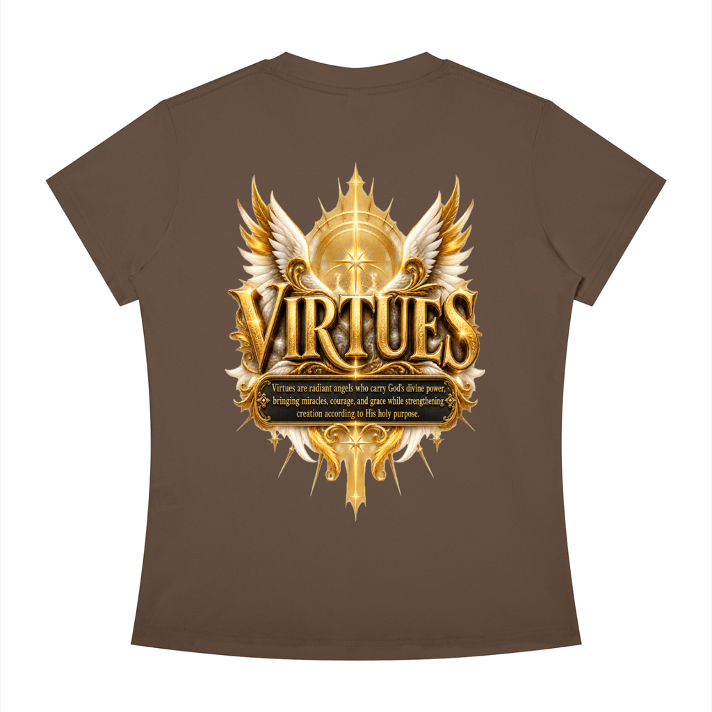 Jubiloré "Virtues" Women's Slim Fit Crewneck T-Shirt