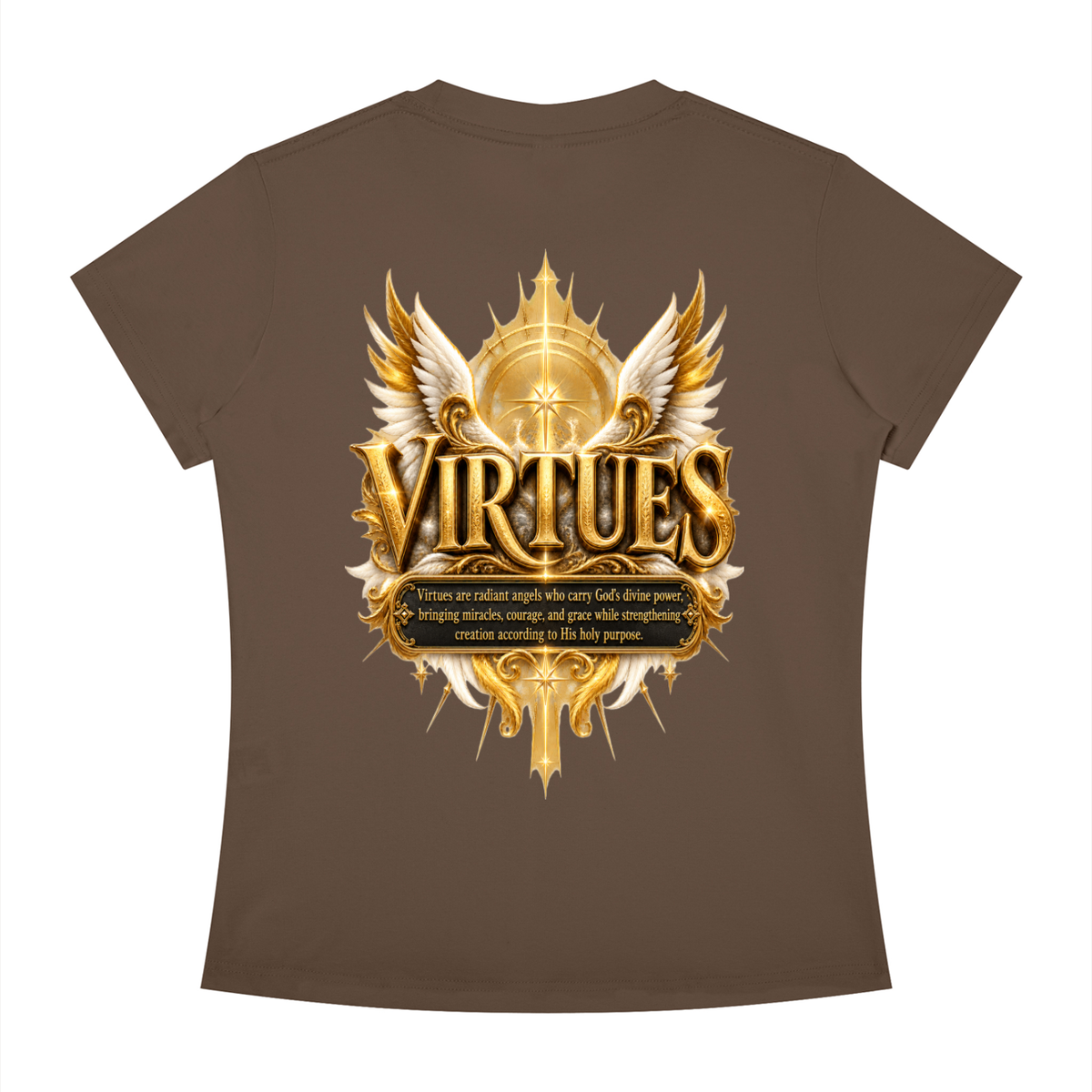 Jubiloré "Virtues" Women's Slim Fit Crewneck T-Shirt