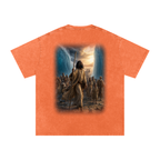 Jubilore “Moses” Snow Washed Oversized Cotton T-Shirt