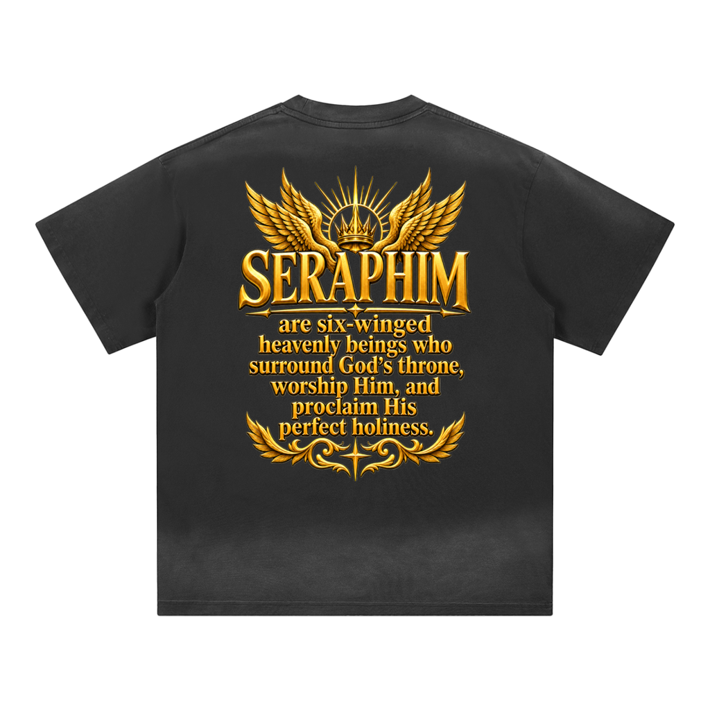 Jubilore Seraphim Petite Crew Neck Sunfade Edge T-Shirt