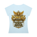 Jubiloré "Powers" Women’s Slim Raglan T-Shirt