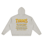 Jubilore Thrones Unisex Vintage Wash Boxy Hoodie
