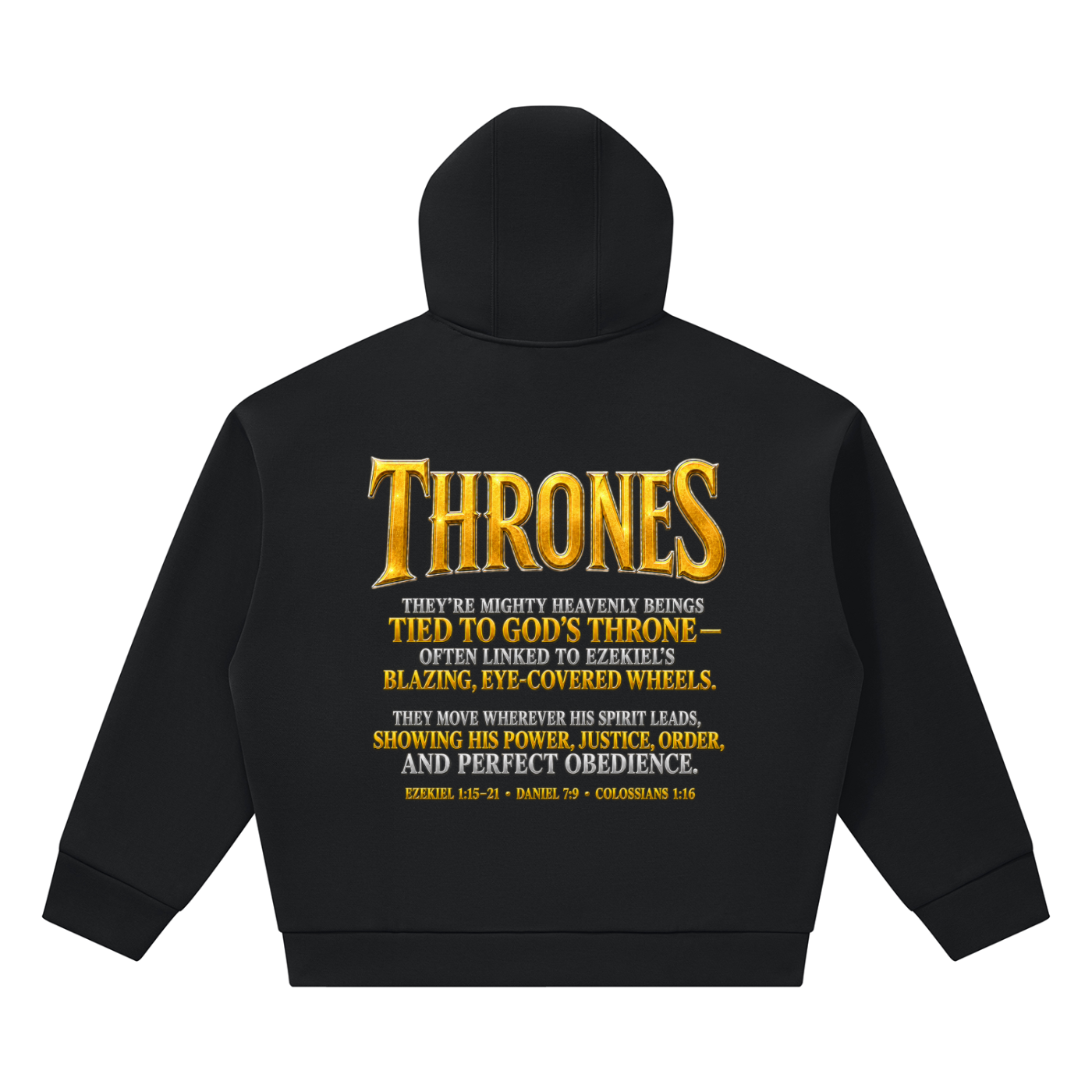 Jubilore Thrones Unisex Heavyweight Fleece Boxy Hoodie
