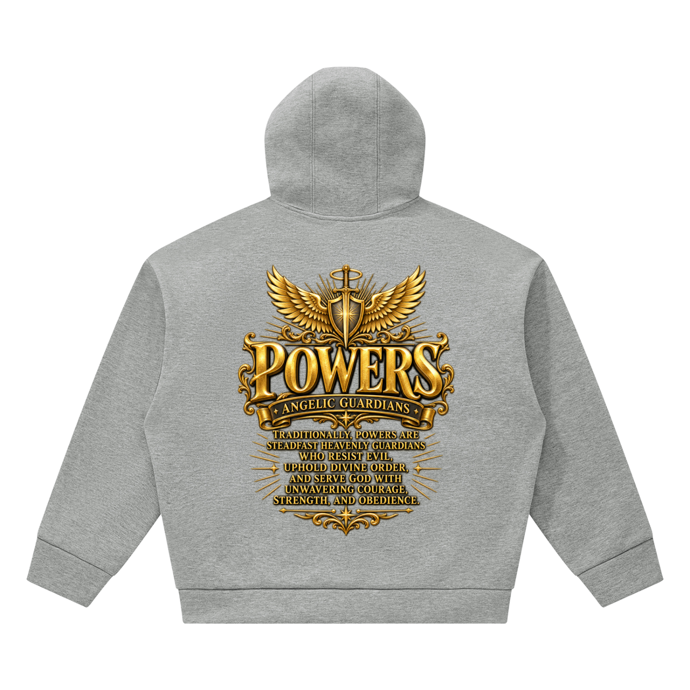 Jubilore "Powers" Unisex Heavyweight Fleece Boxy Hoodie