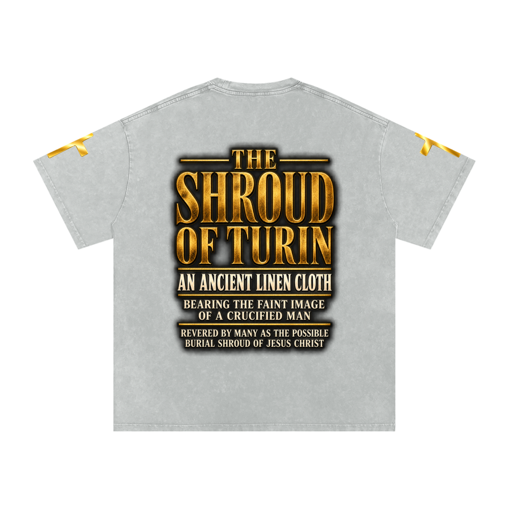 Jubilore "SOT" Snow Washed Oversized Cotton T-Shirt
