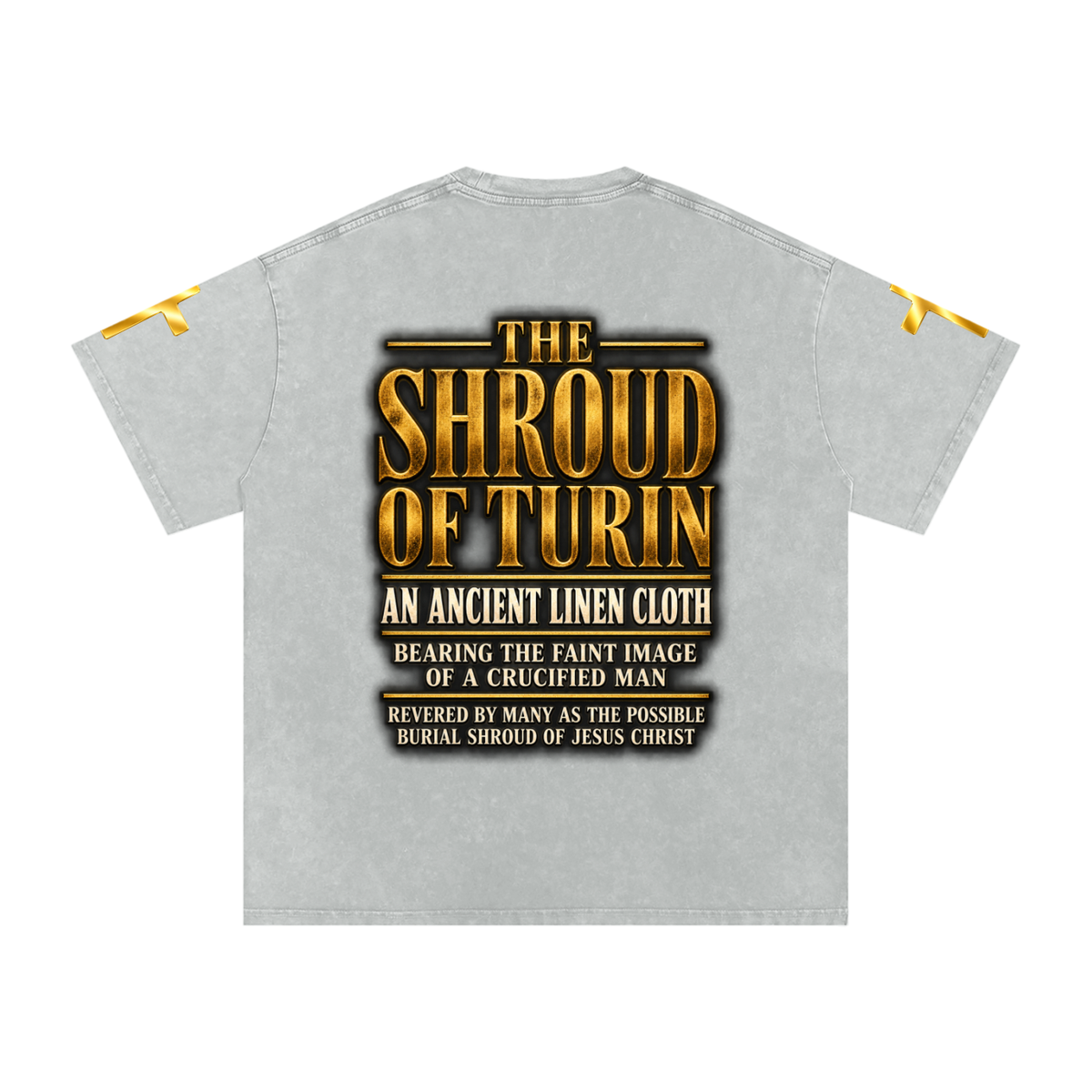 Jubilore "SOT" Snow Washed Oversized Cotton T-Shirt