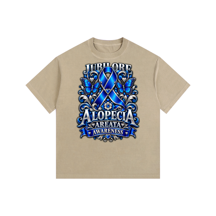 Jubilore "AAA" Vintage Washed Oversized Cotton T-Shirt