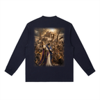 Jubilore "Solomon" Essential Crewneck Long-Sleeve T-Shirt