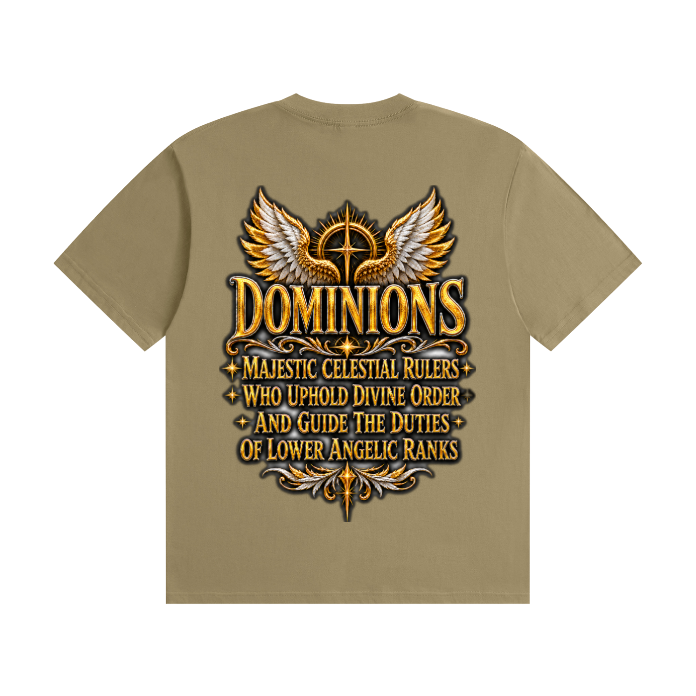 Jubilore "Dominions" Unisex Seamless Cotton T-Shirt