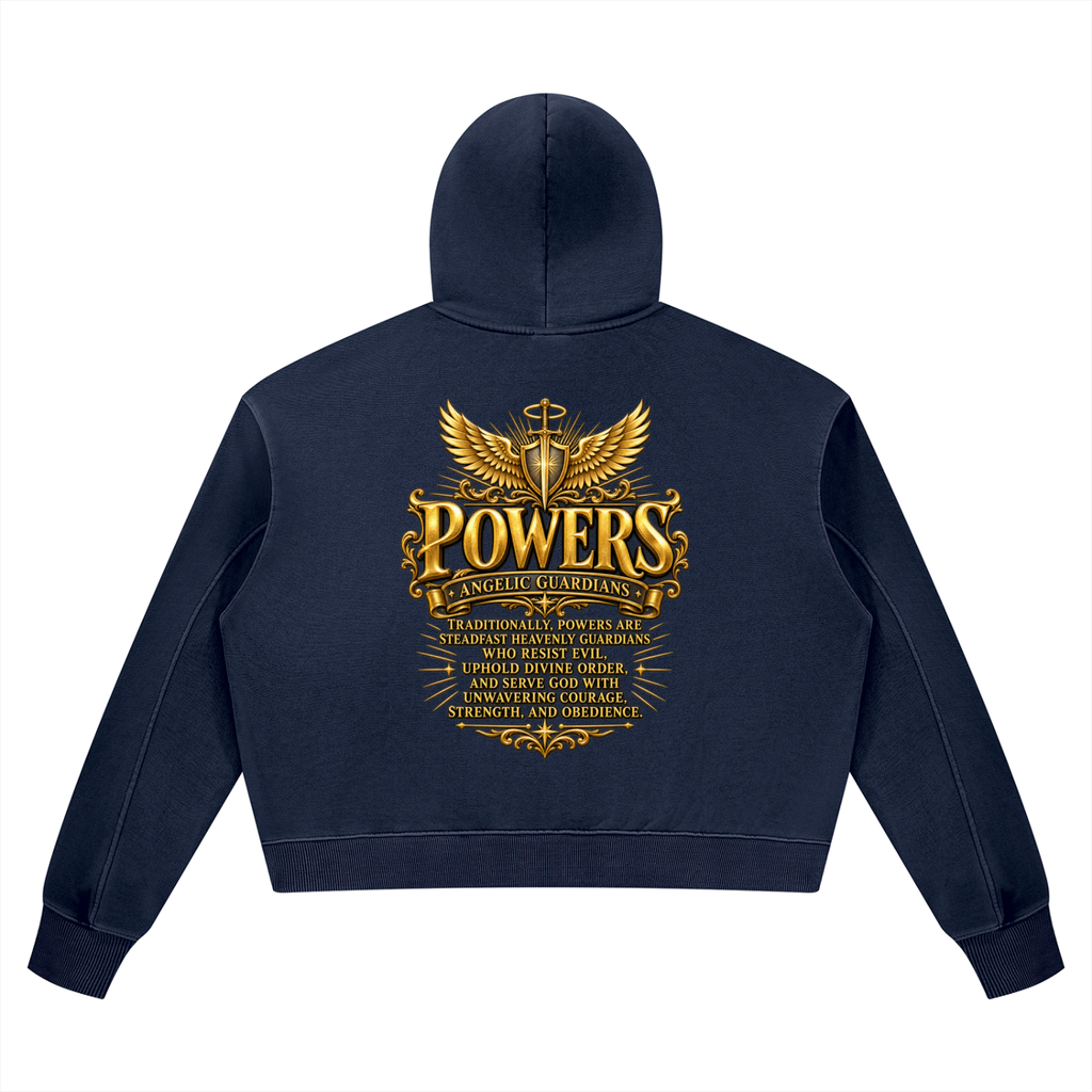 Jubiloré "Powers" Women’s Vintage Wash Heavyweight Hoodie