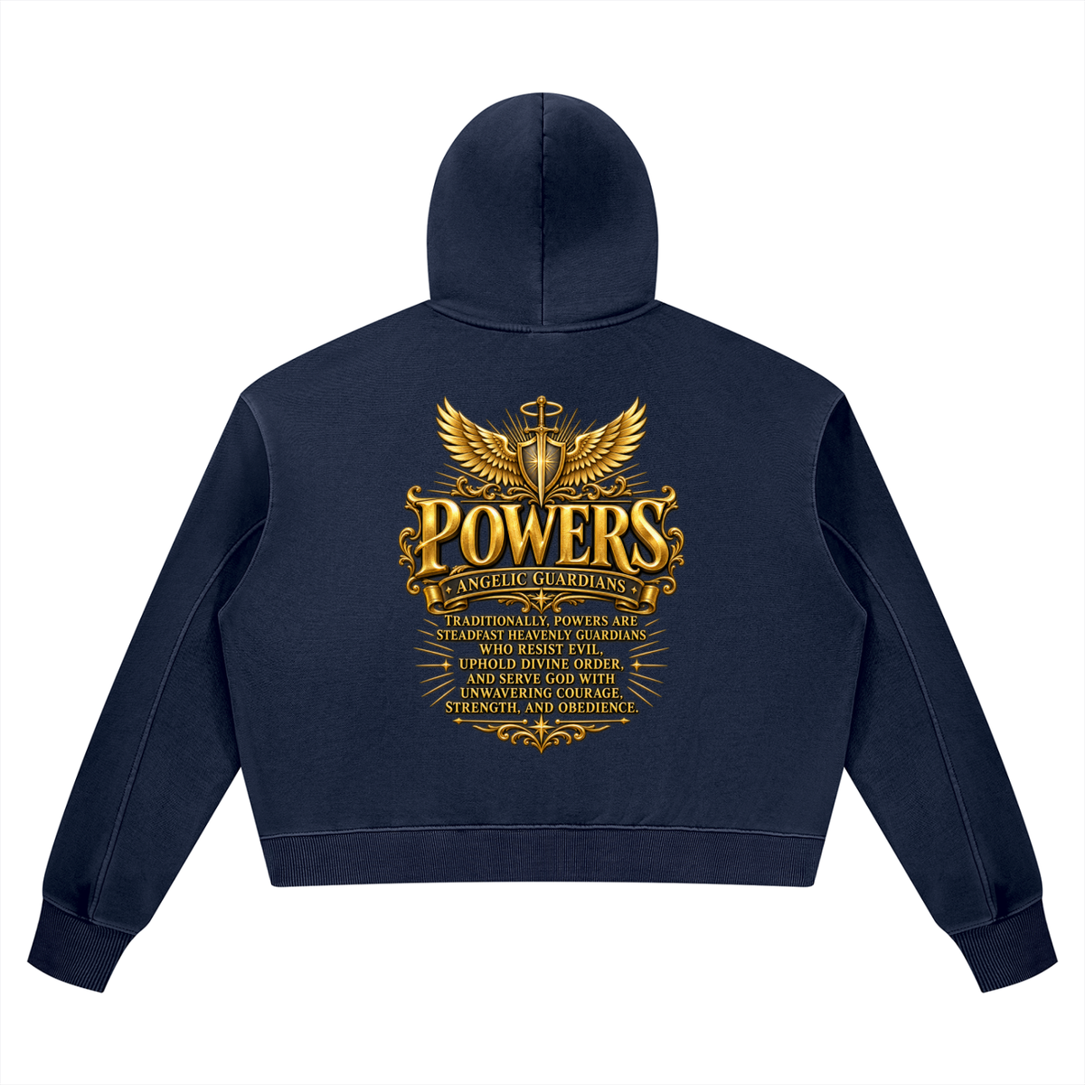 Jubiloré "Powers" Women’s Vintage Wash Heavyweight Hoodie