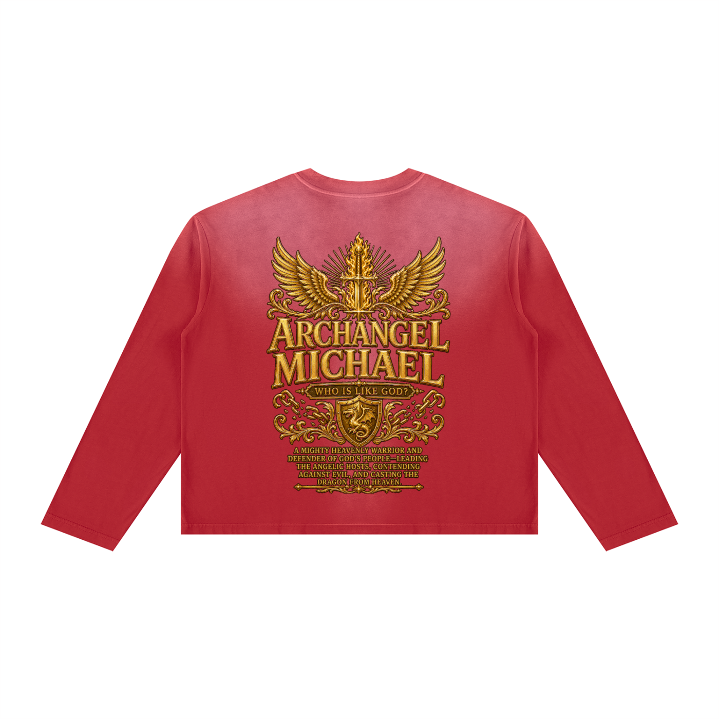 Jubilore "Michael" Unisex Sunfade Boxy Long Sleeve T-Shirt