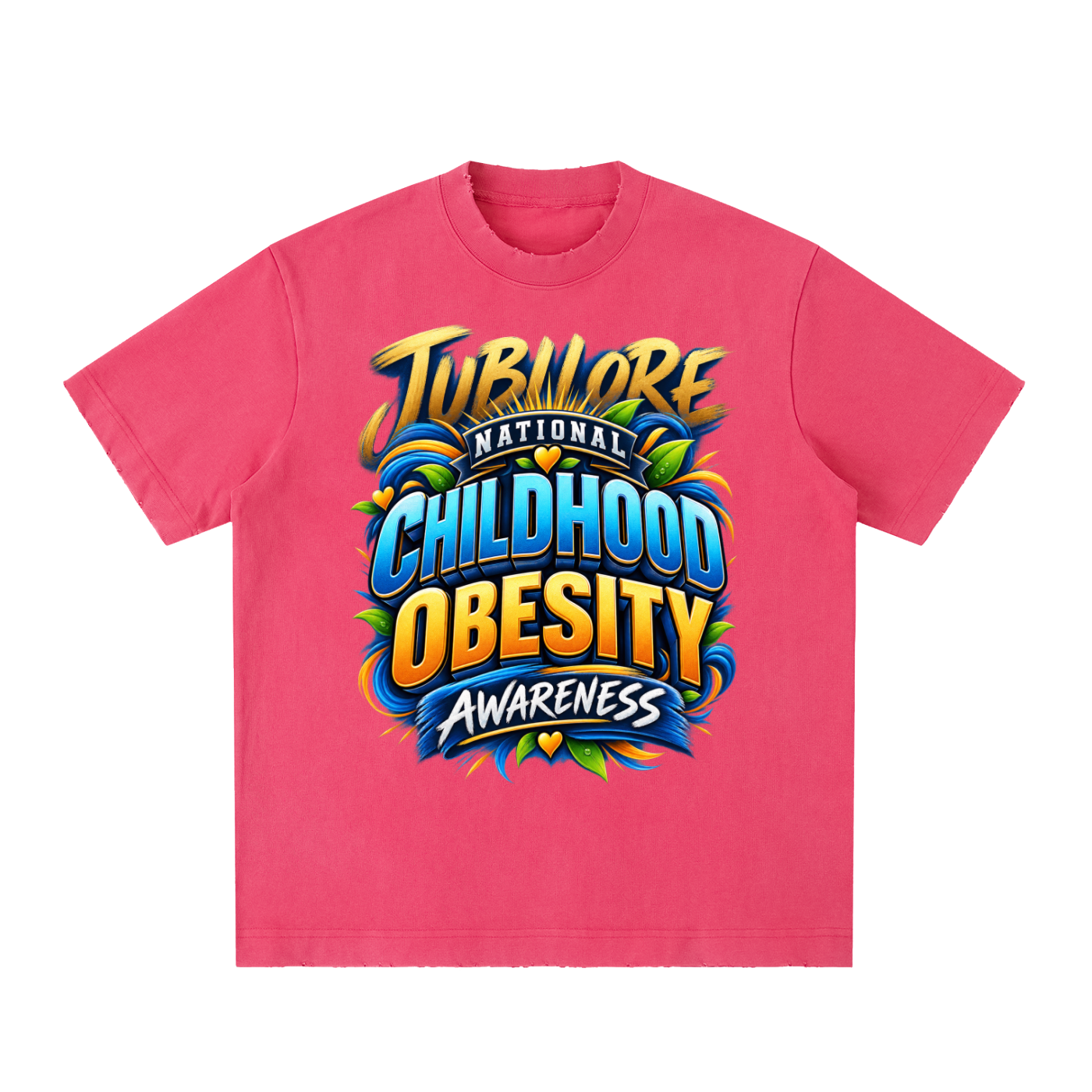 Jubilore "COA" Heavyweight Vintage Washed Frayed T-Shirt