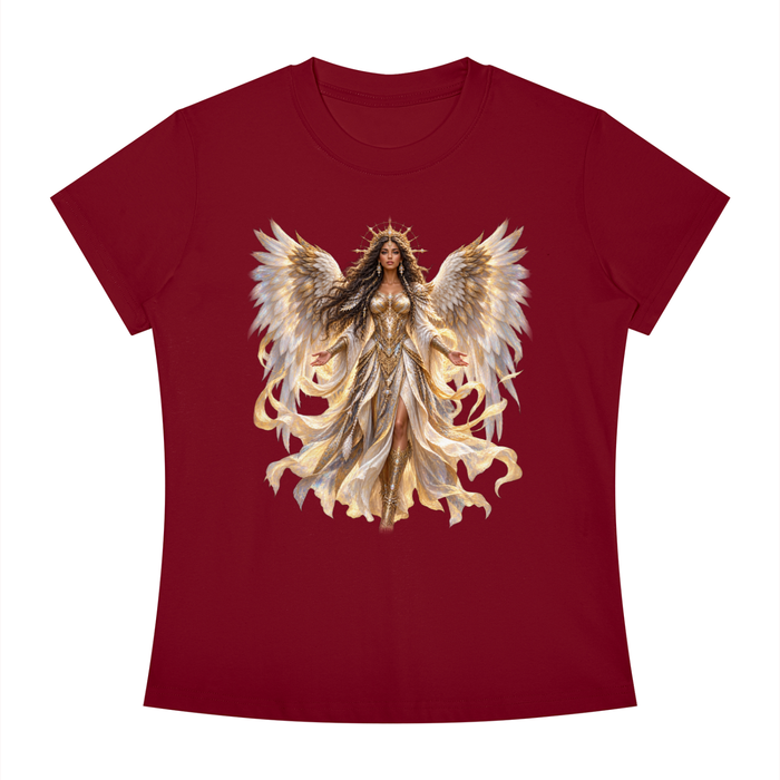 Jubiloré "Powers" Women's Slim Fit Crewneck T-Shirt