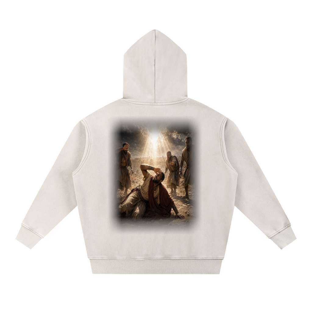 Jubilore "Paul" Snow Wash Fleece Oversize Hoodie