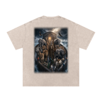 Jubilore "Noah" Snow Washed Oversized Cotton T-Shirt