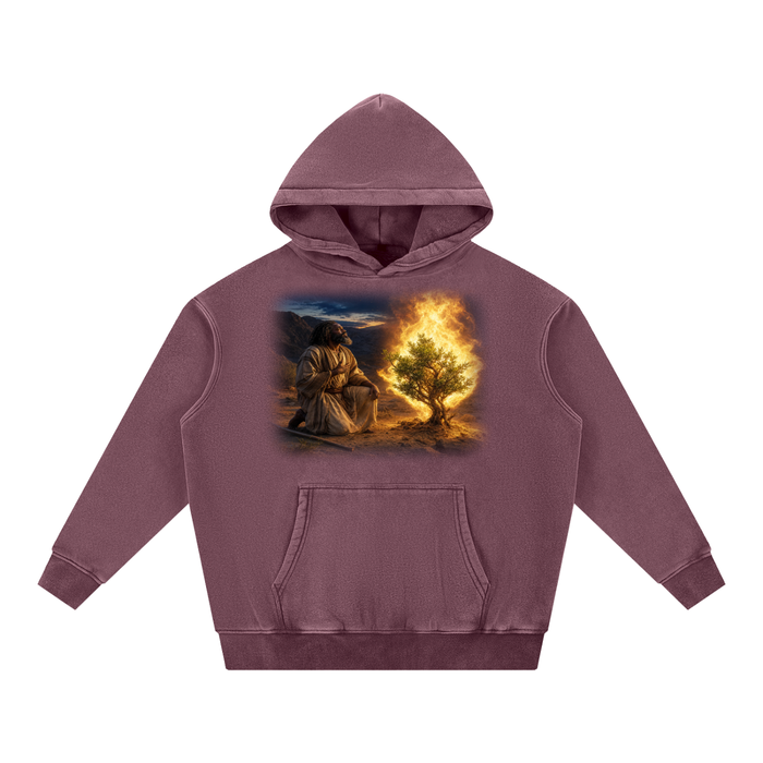 Jubilore "Moses" Snow Wash Fleece Oversize Hoodie