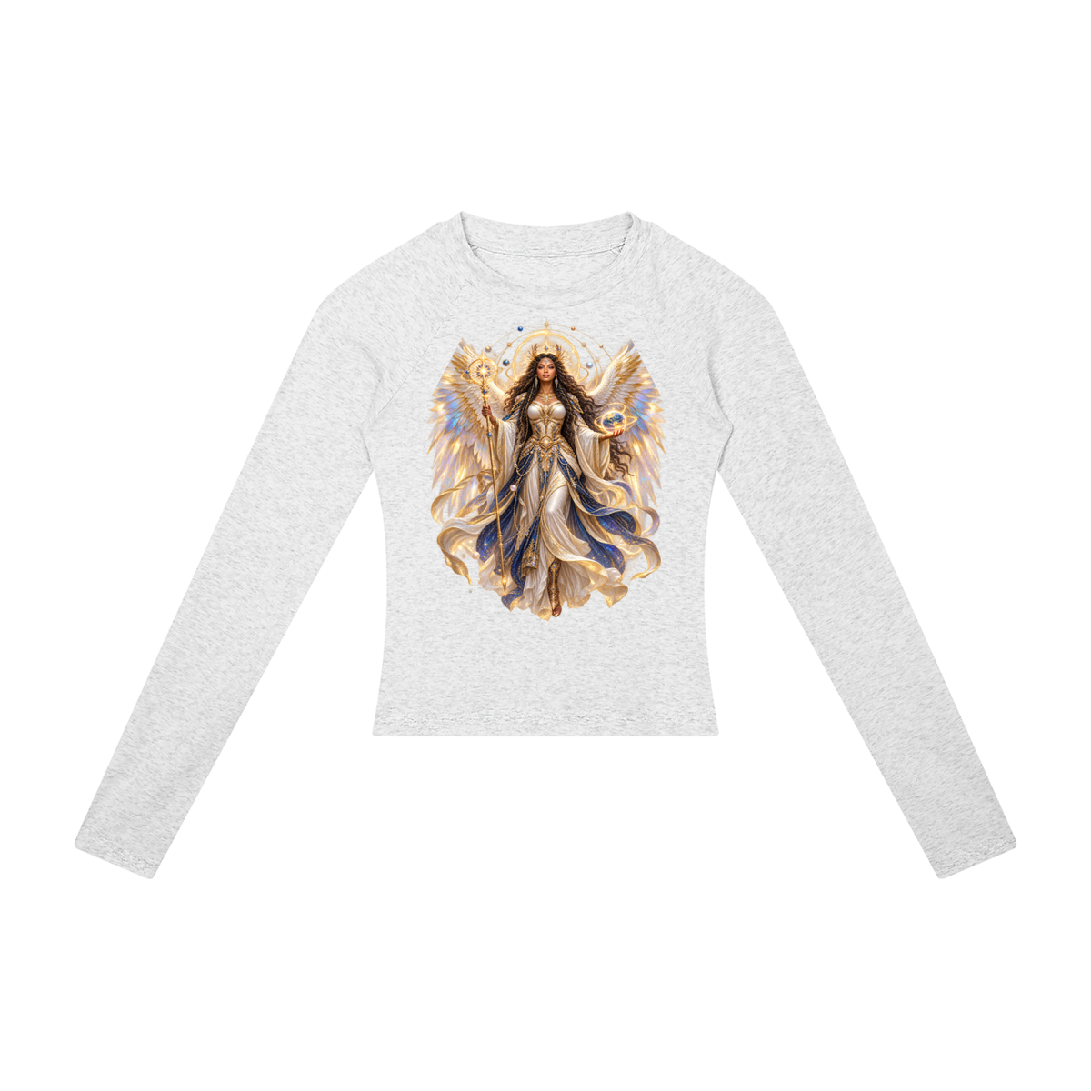 Jubiloré "Dominions" Women’s Slim Raglan Long Sleeve T-Shirt