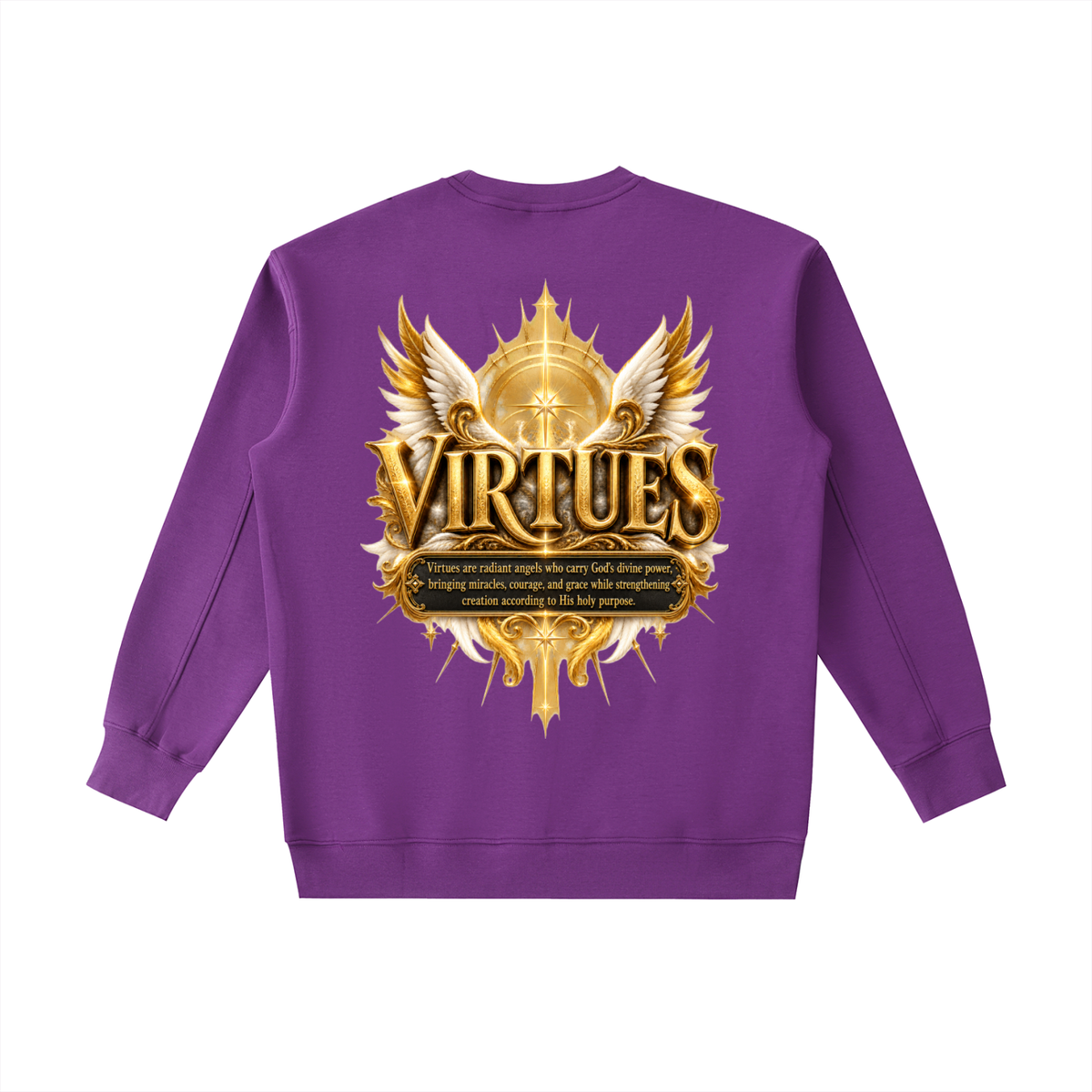 Jubilore "Virtues" Essential Heavyweight Crewneck Sweatshirt
