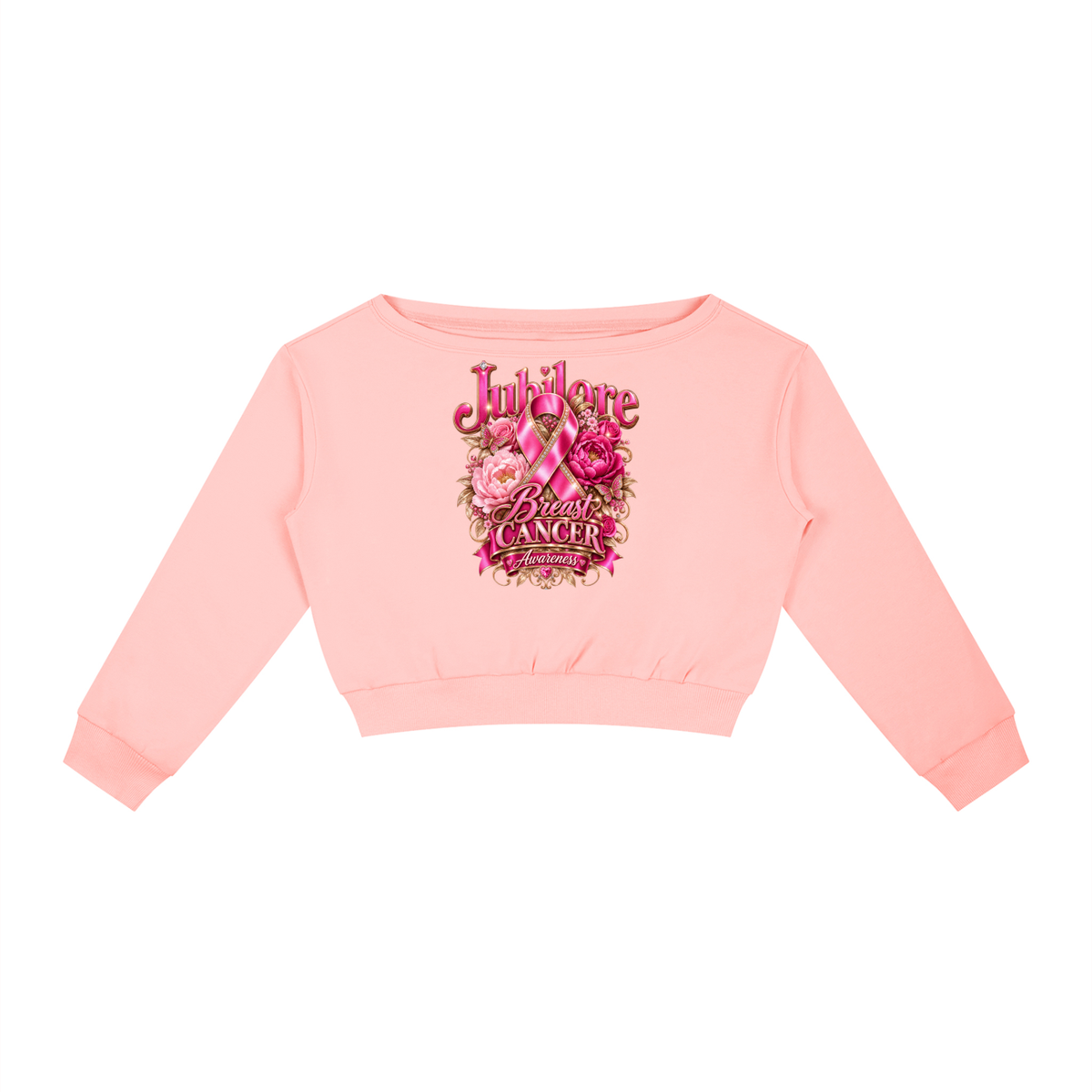 Jubiloré "BCA" Women's Off-Shoulder Sweatshirt