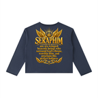 Jubilore Seraphim Women's Raw Hem Long Sleeve T-Shirt