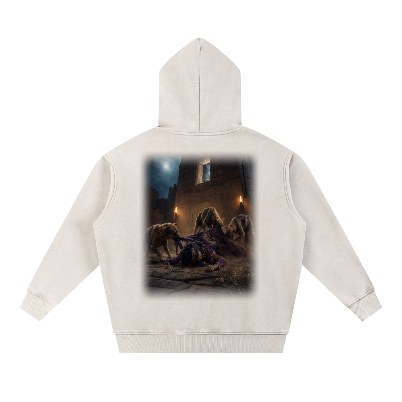 Jubilore "Jezebel" Snow Wash Fleece Oversize Hoodie