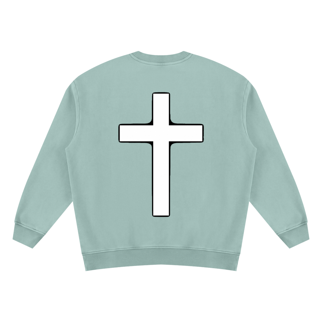 Jubilore Unisex Vintage Wash Fleece Sweatshirt