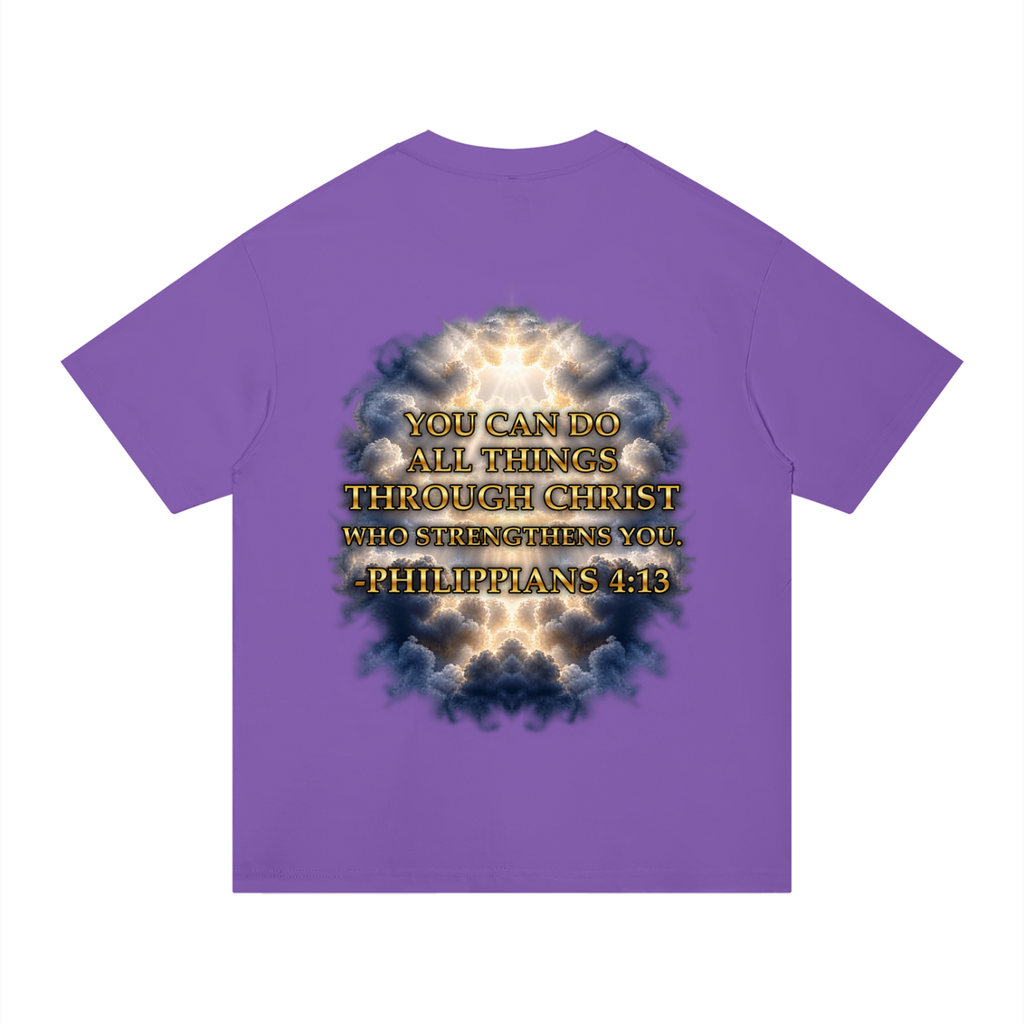 Jubilore "Christ Saves" Unisex Regular Fit Cotton T-Shirt