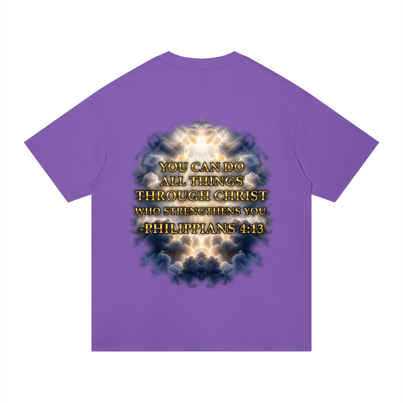 Jubilore "Christ Saves" Unisex Regular Fit Cotton T-Shirt