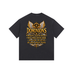 Jubilore "Dominions" Vintage Washed Oversized Cotton T-Shirt
