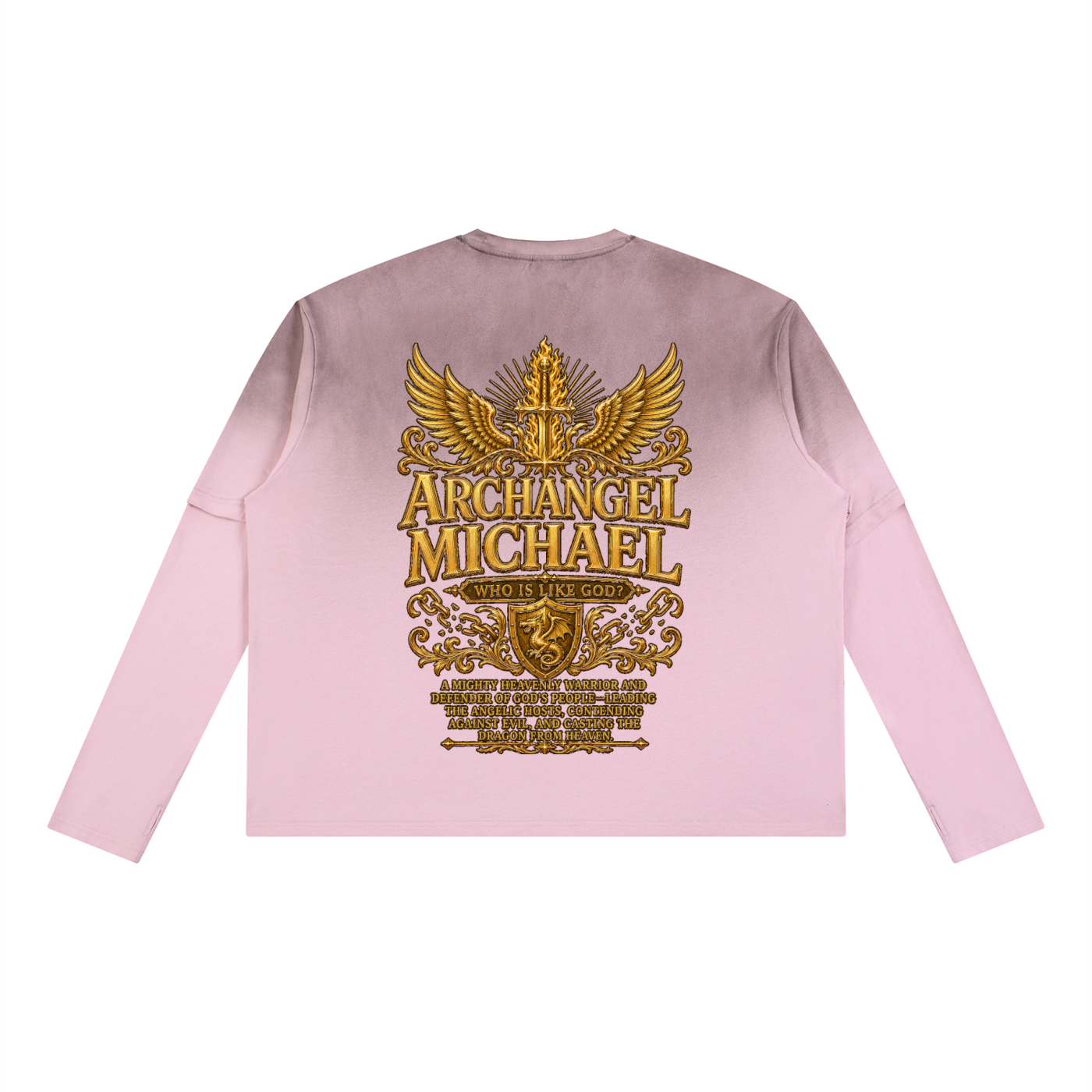 Jubilore "Michael" Unisex Vintage Wash Layered T-Shirt